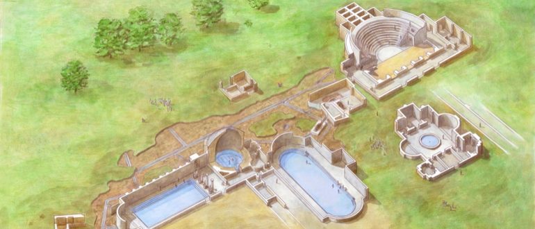 Abano excavations